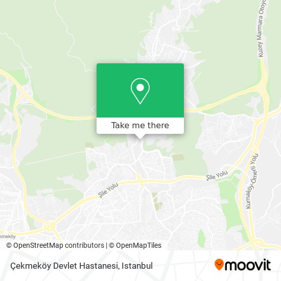 Çekmeköy Devlet Hastanesi map