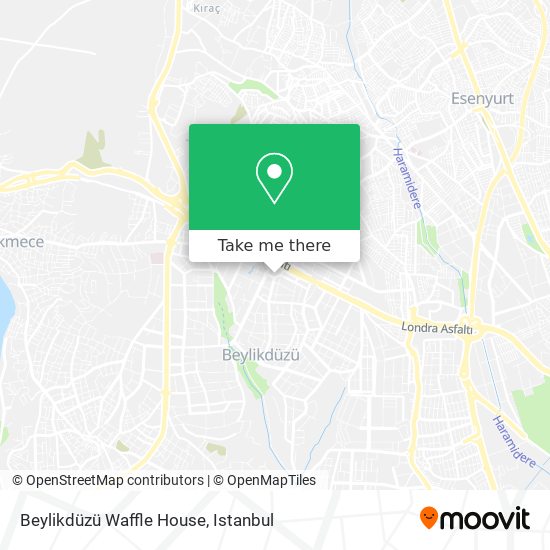 Beylikdüzü Waffle House map