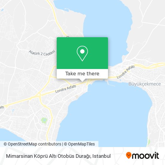 Mimarsinan Köprü Altı Otobüs Durağı map