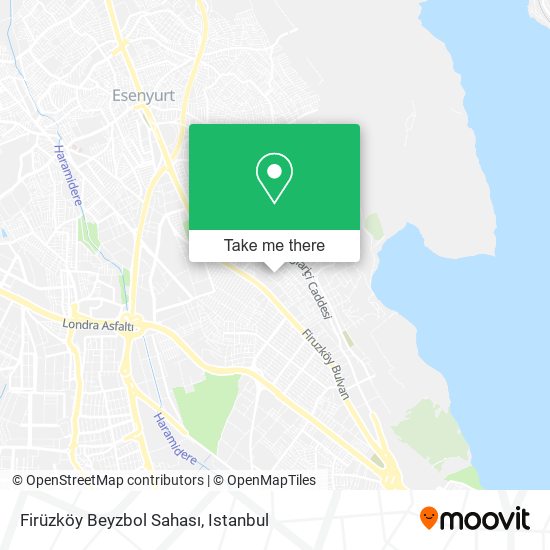 Firüzköy Beyzbol Sahası map