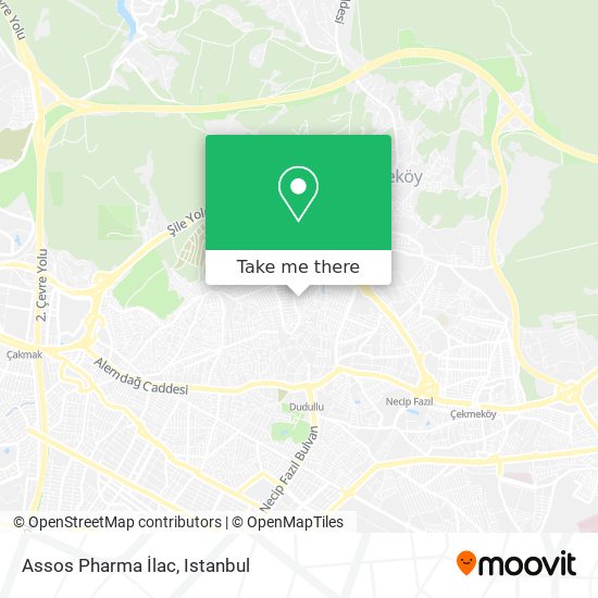 Assos Pharma İlac map