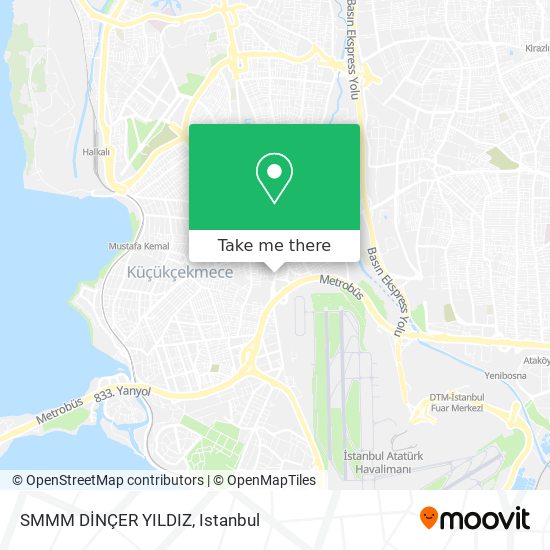 SMMM DİNÇER YILDIZ map