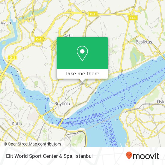 Elit World Sport Center & Spa map