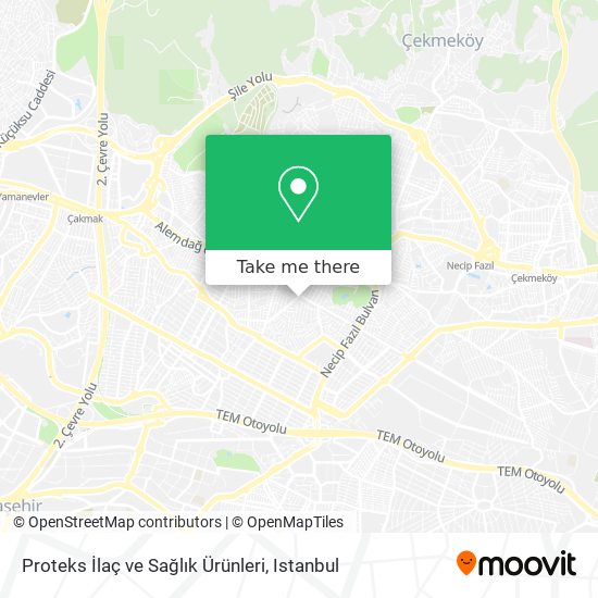 Proteks İlaç ve Sağlık Ürünleri map