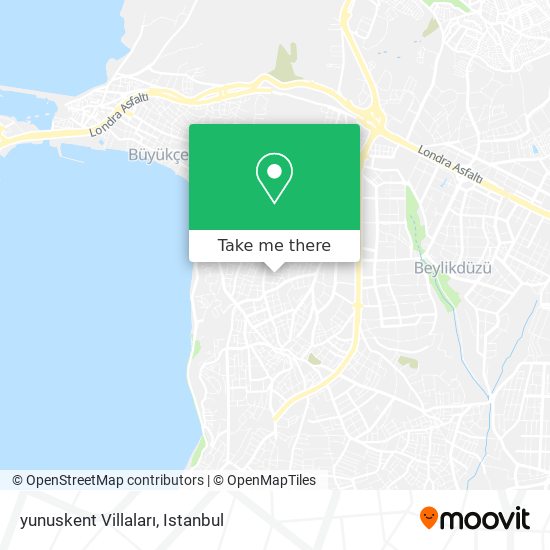 yunuskent Villaları map