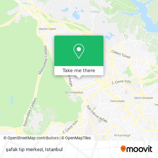 şafak tıp merkezi map