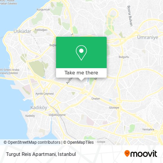 Turgut Reis Apartmani map
