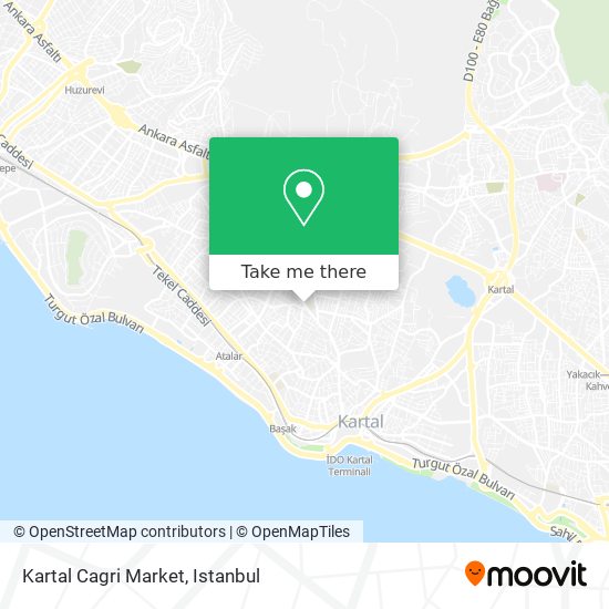 Kartal Cagri Market map