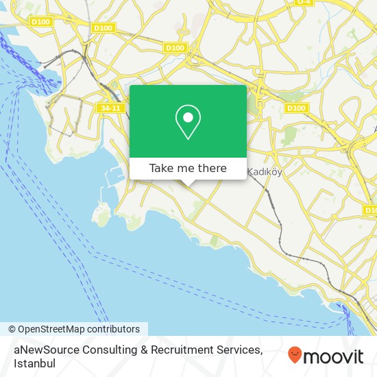 aNewSource Consulting & Recruitment Services map