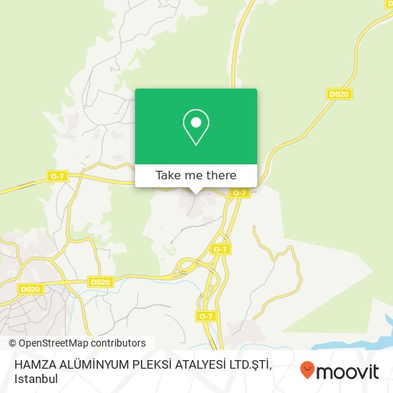 HAMZA ALÜMİNYUM PLEKSİ ATALYESİ LTD.ŞTİ map