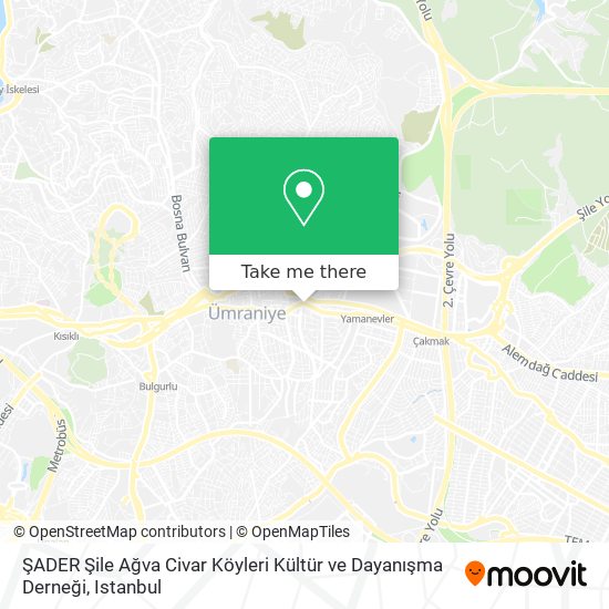 ŞADER Şile Ağva Civar Köyleri Kültür ve Dayanışma Derneği map