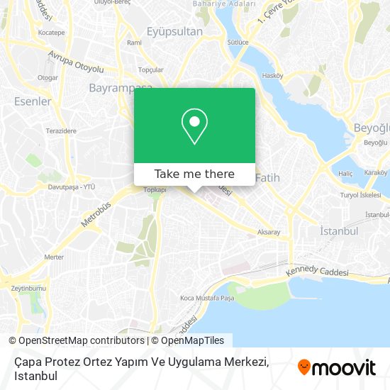 Çapa Protez Ortez Yapım Ve Uygulama Merkezi map