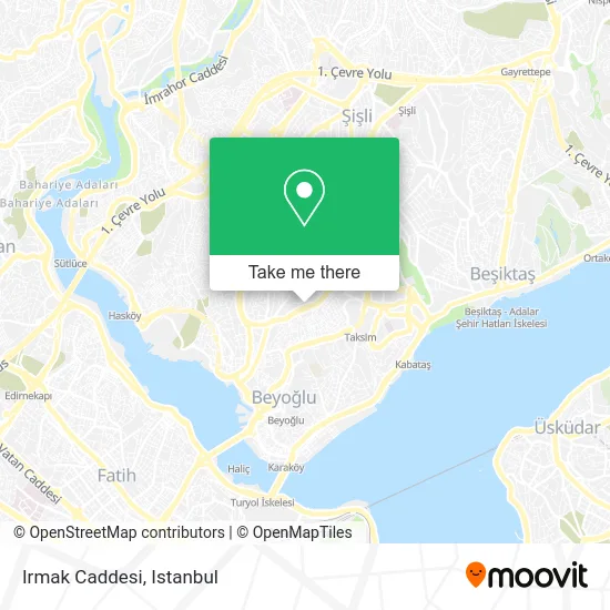 Irmak Caddesi map