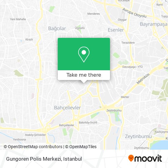 Gungoren Polis Merkezi map