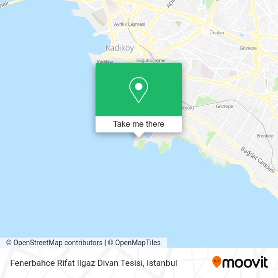 Fenerbahce Rifat Ilgaz Divan Tesisi map