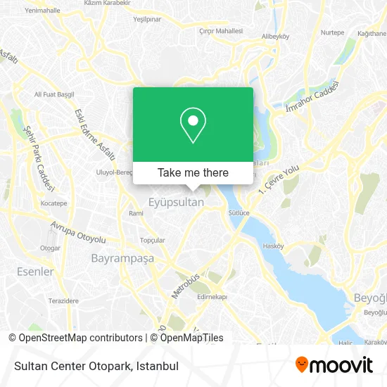 Sultan Center Otopark map