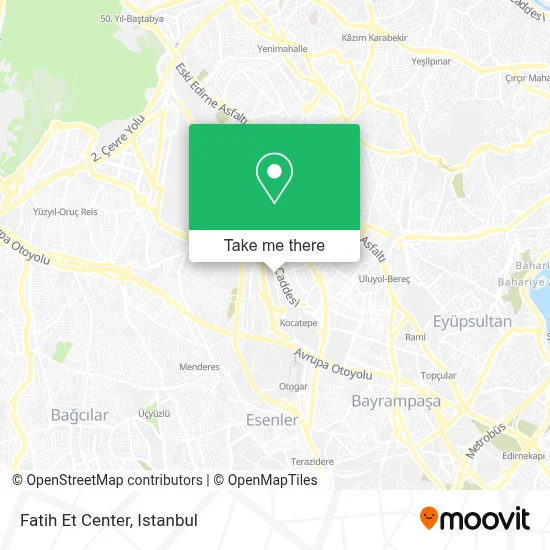Fatih Et Center map