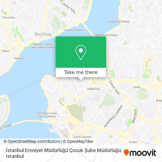 İstanbul Emniyet Müdürlüğü Çocuk Şube Müdürlüğü map