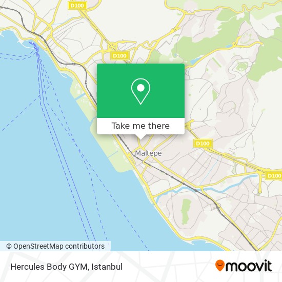 Hercules Body GYM map