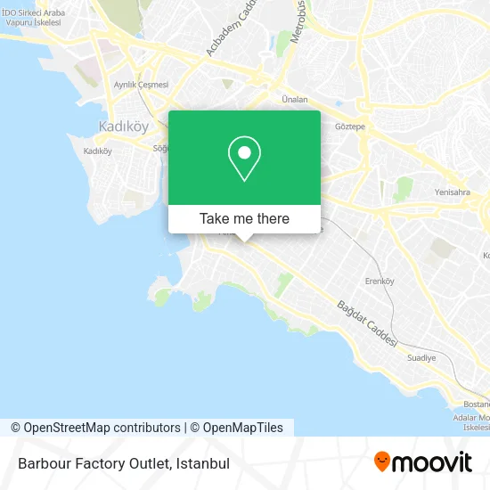 Barbour Factory Outlet map