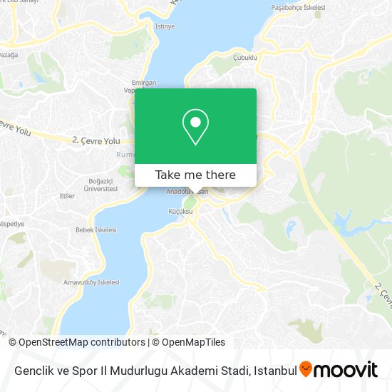 Genclik ve Spor Il Mudurlugu Akademi Stadi map