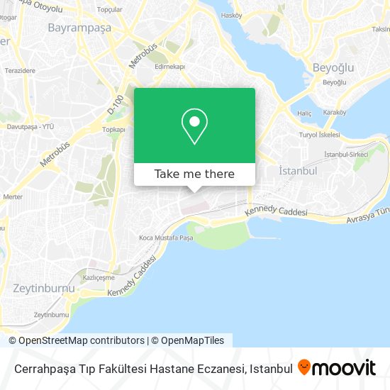Cerrahpaşa Tıp Fakültesi Hastane Eczanesi map
