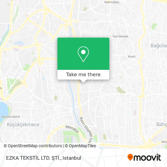 EZKA TEKSTİL  LTD. ŞTİ. map