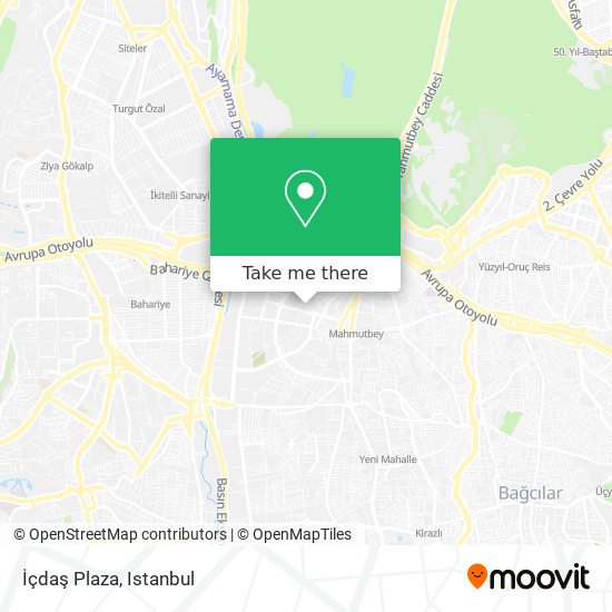 İçdaş Plaza map