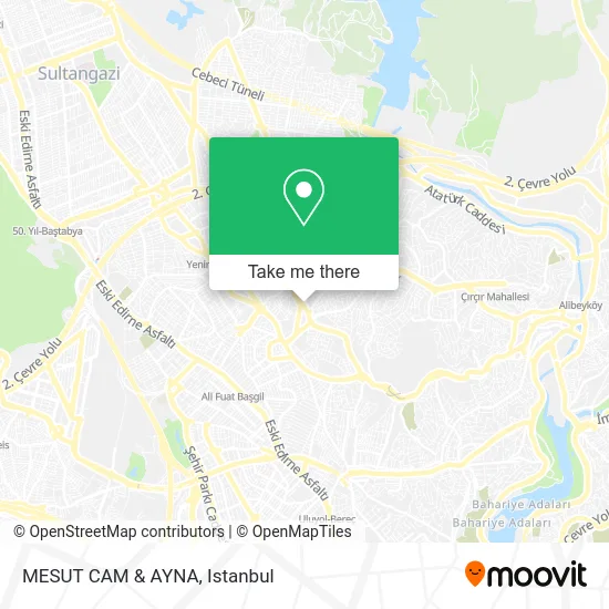 MESUT CAM & AYNA map