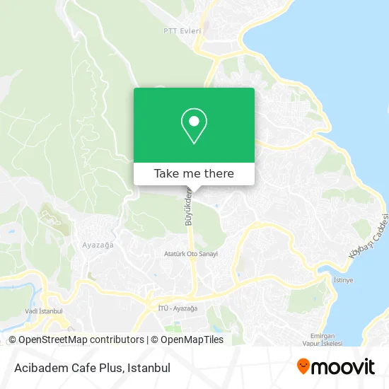 Acibadem Cafe Plus map