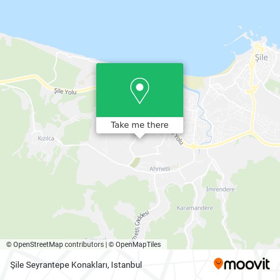 Şile Seyrantepe Konakları map