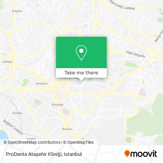 ProDenta Ataşehir Kliniği map