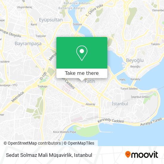 Sedat Solmaz Mali Müşavirlik map
