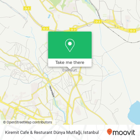 Kiremit Cafe & Resturant Dünya Mutfaği map