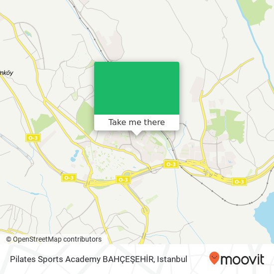 Pilates Sports Academy BAHÇEŞEHİR map