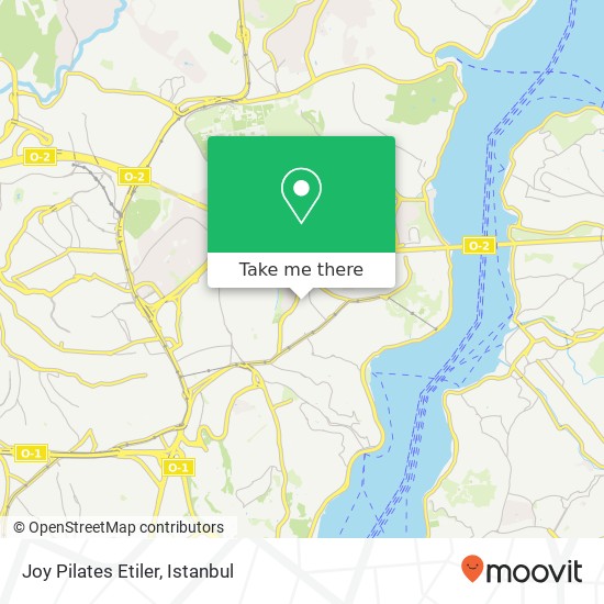 Joy Pilates Etiler map