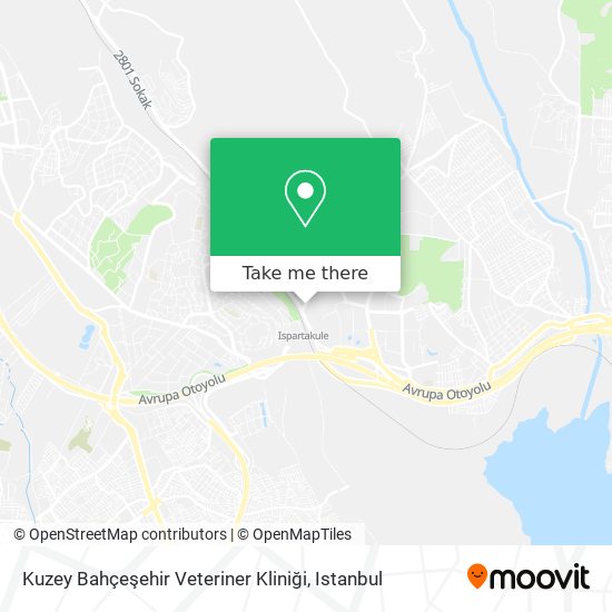 Kuzey Bahçeşehir Veteriner Kliniği map