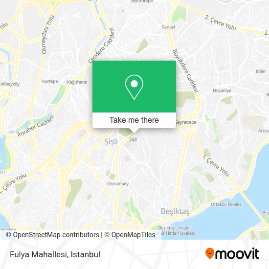 Fulya Mahallesi map