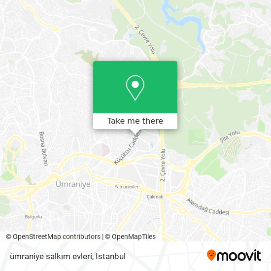 ümraniye salkım evleri map