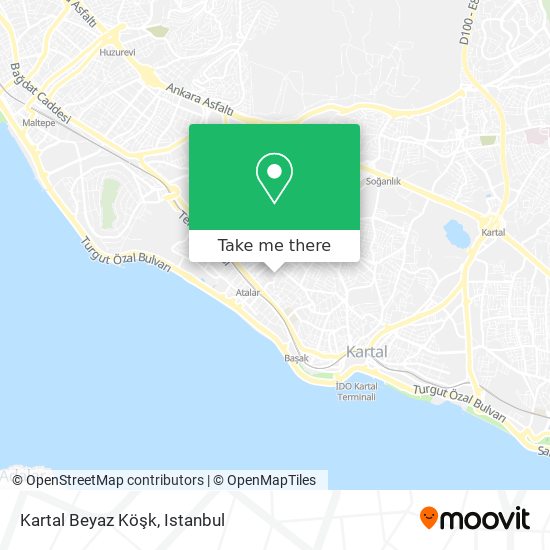 Kartal Beyaz Köşk map