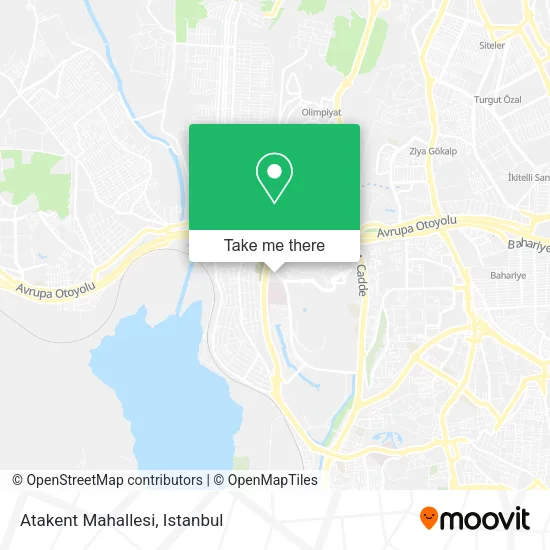 Atakent Mahallesi map
