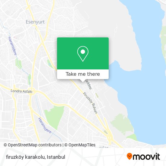 firuzköy karakolu map