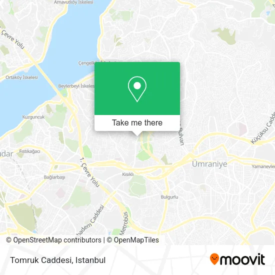 Tomruk Caddesi map