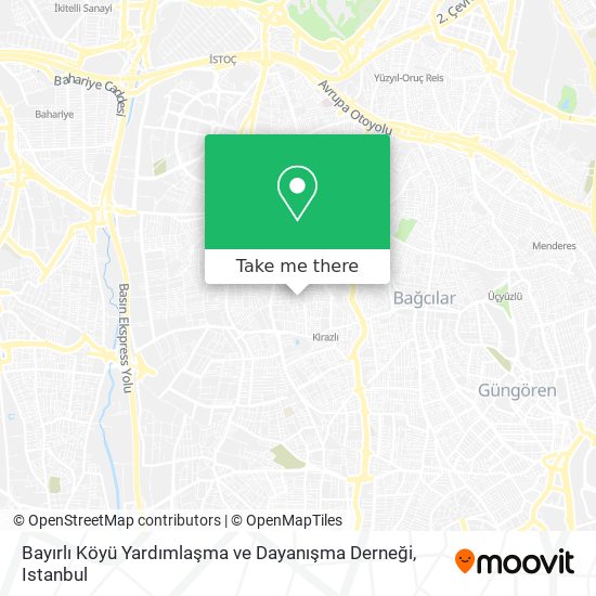 Bayırlı Köyü Yardımlaşma ve Dayanışma Derneği map