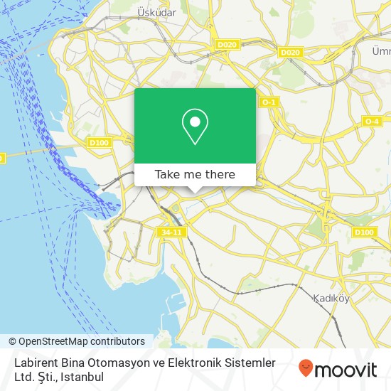 Labirent Bina Otomasyon ve Elektronik Sistemler Ltd. Şti. map