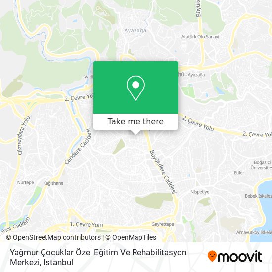 Yağmur Çocuklar Özel Eğitim Ve Rehabilitasyon Merkezi map