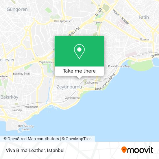 Viva Bima Leather map