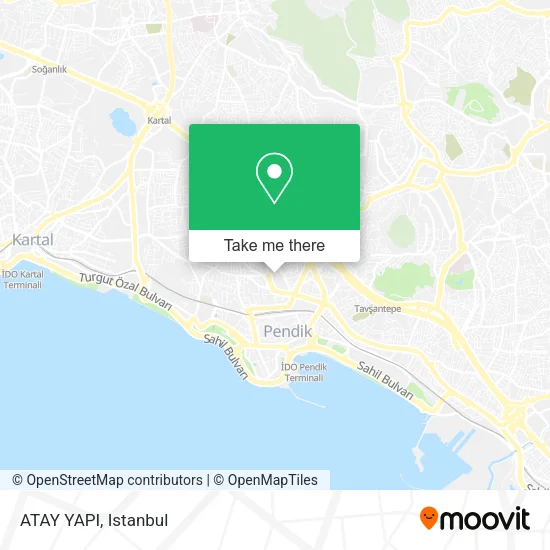 ATAY YAPI map