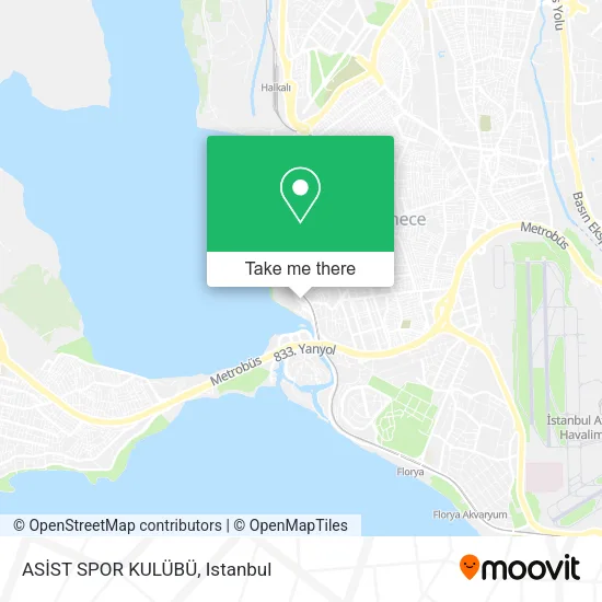 ASİST SPOR KULÜBÜ map