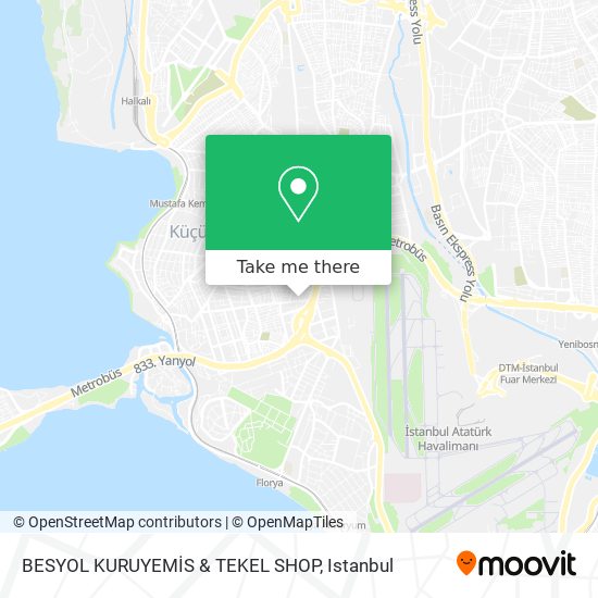 BESYOL KURUYEMİS & TEKEL SHOP map